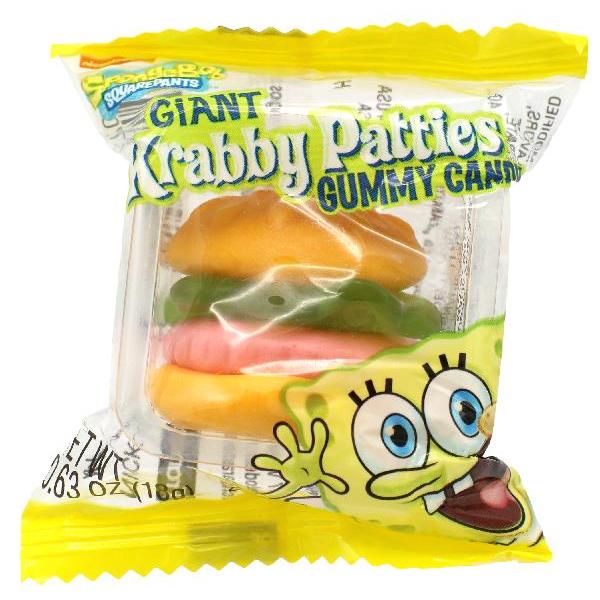 Giant Krabby Patty Original 0.63 Ounce Size - 216 Per Case.