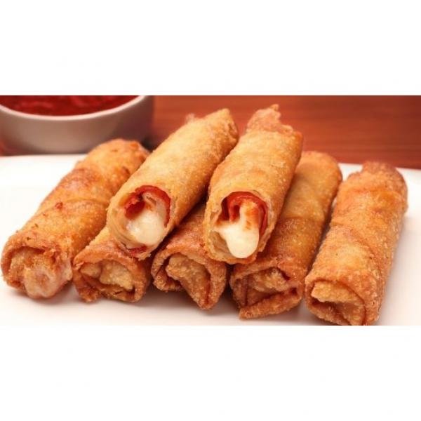 The Original Pizza Logs Cheese & Pepperoni Pizza Logs Fry Or Oven Now One Sku 72 Count Packs - 1 Per Case.