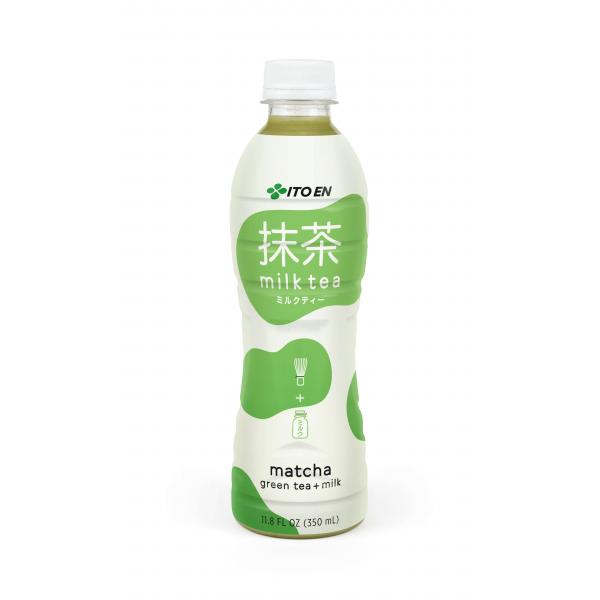 Ito En Matcha Green Tea & Milk 11.8 Fluid Ounce - 12 Per Case.