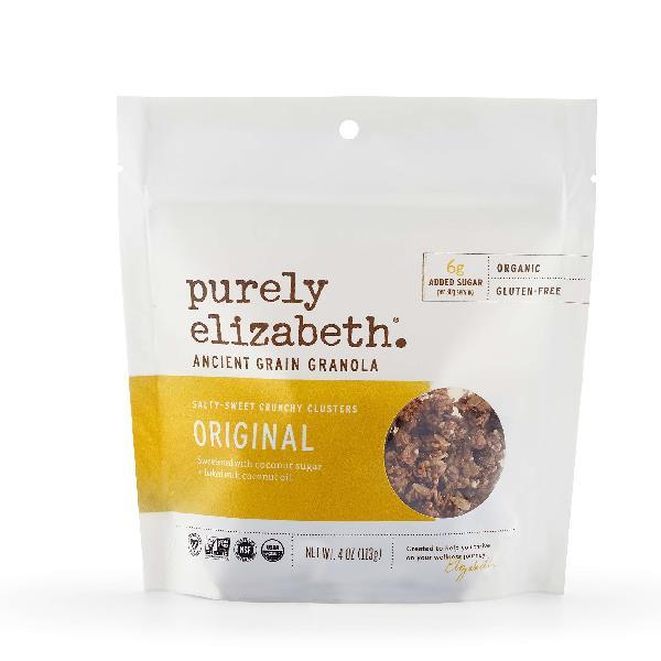 Purely Elizabeth Ancient Grain Granola Original 4 Ounce Size - 10 Per Case.