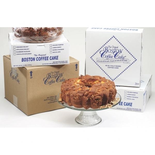 The Original Boston Coffee Cake Coffee Cakeblueberry Blizzard 48 Ounce Size - 2 Per Case.