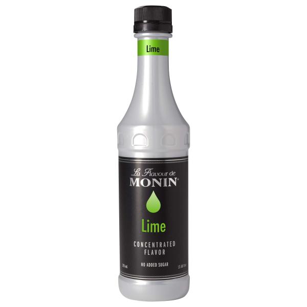 Monin Lime Conc Flavor 375 ML - 4 Per Case.