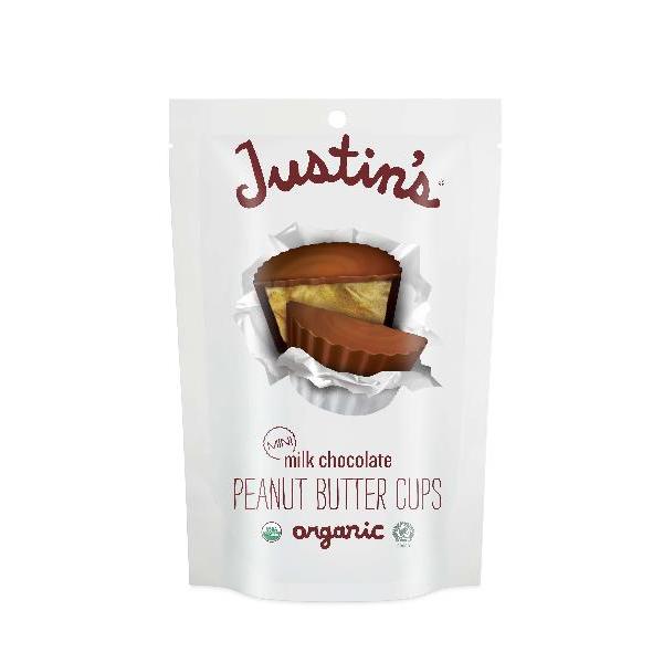 Justin's Milk Chocolate Peanut Butter Cup Mini 4.7 Ounce Size - 6 Per Case.