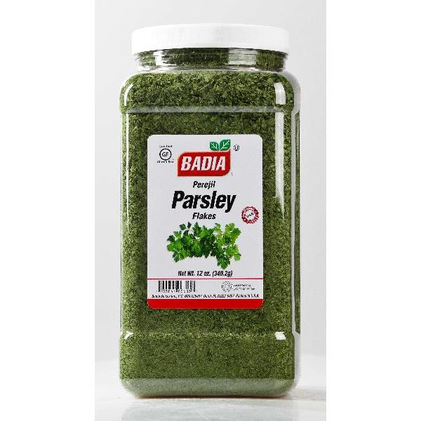 Badia Parsley Flakes 12 Ounce Size - 4 Per Case.