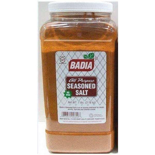 Badia Seasoned Salt 7 Pound Each - 4 Per Case.