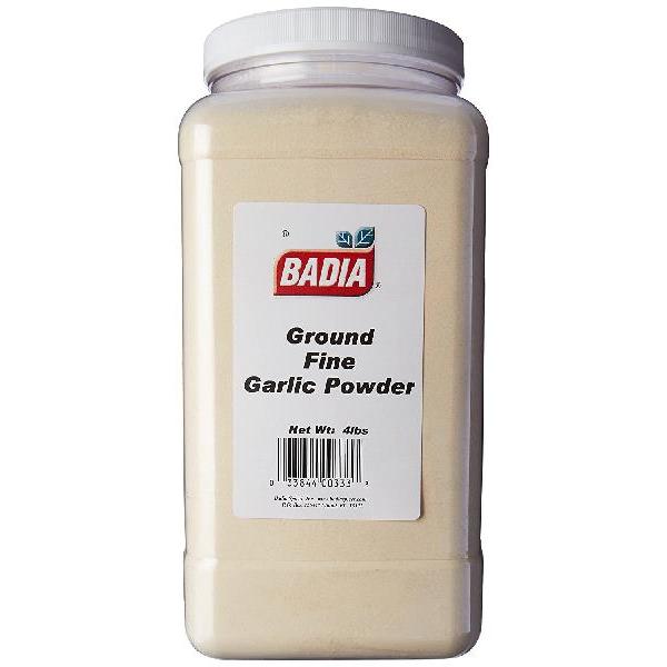 Badia Garlic Powder 4 Pound Each - 4 Per Case.