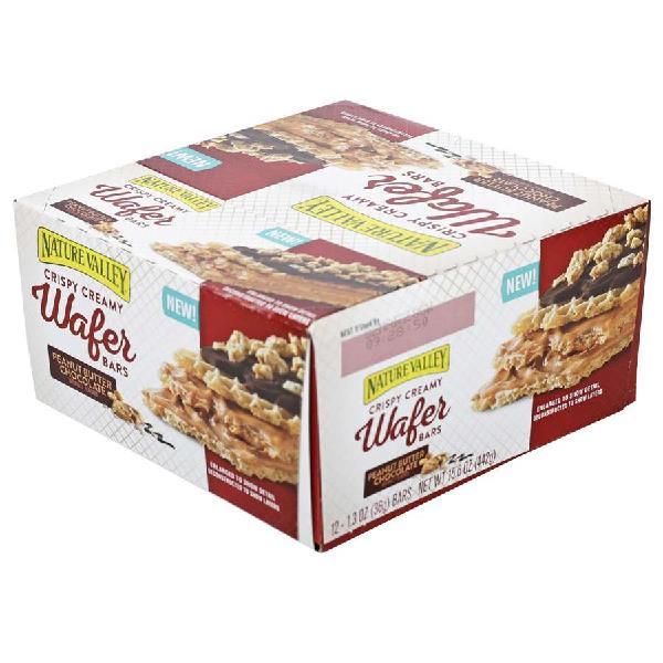 Nature Valley™ Wafer Bars Peanut Butter Chocolate 15.6 Ounce Size - 4 Per Case.