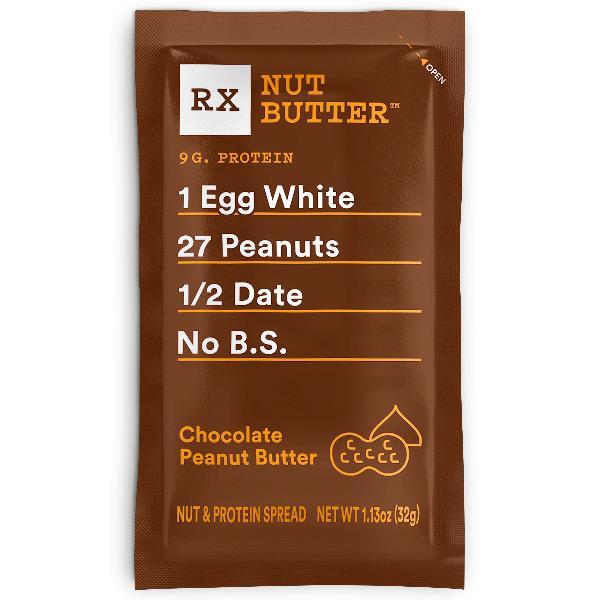 Rxbar Chocolate Peanut Butter 32 Grams Each - 60 Per Case.