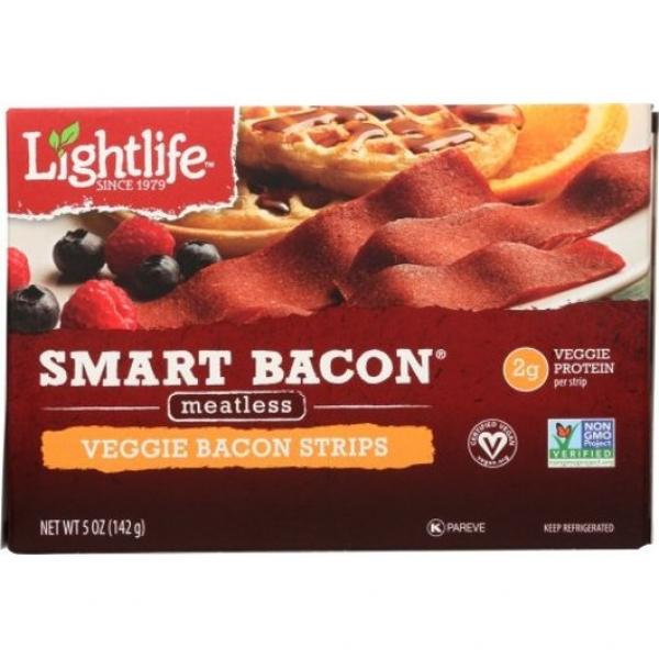 Lightlife Smart Bacon 5 Ounce Size - 12 Per Case.