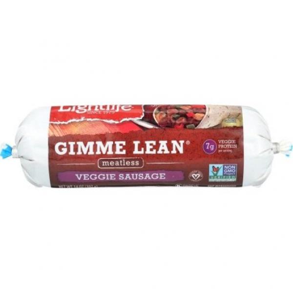 Lightlife Gimme Lean Sausage 14 Ounce Size - 12 Per Case.