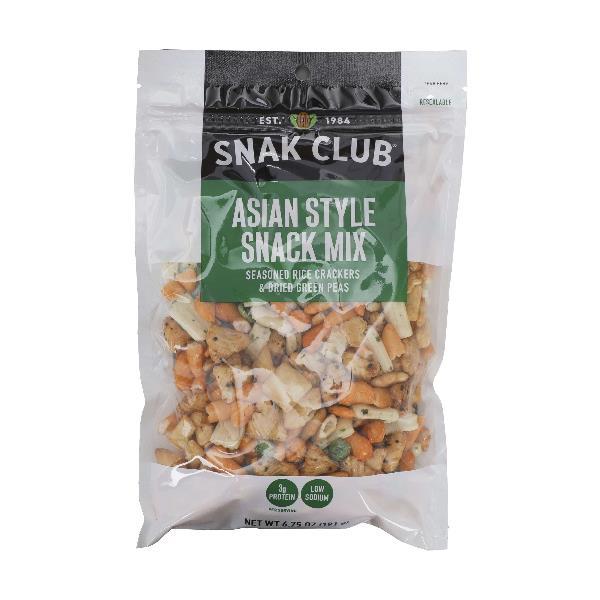 Snak Club Asian Style Snack Mix 6.75 Ounce Size - 6 Per Case.