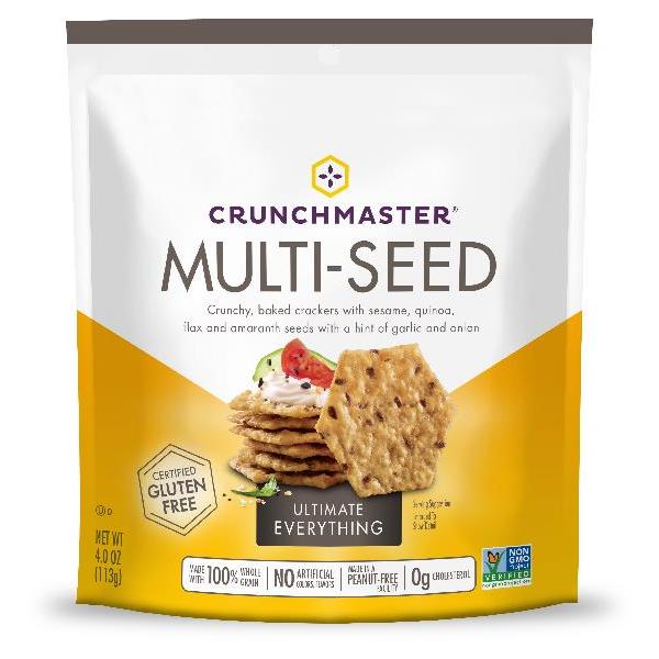 Crunchmaster Multi Seed Ultimate Everything 4 Ounce Size - 12 Per Case.