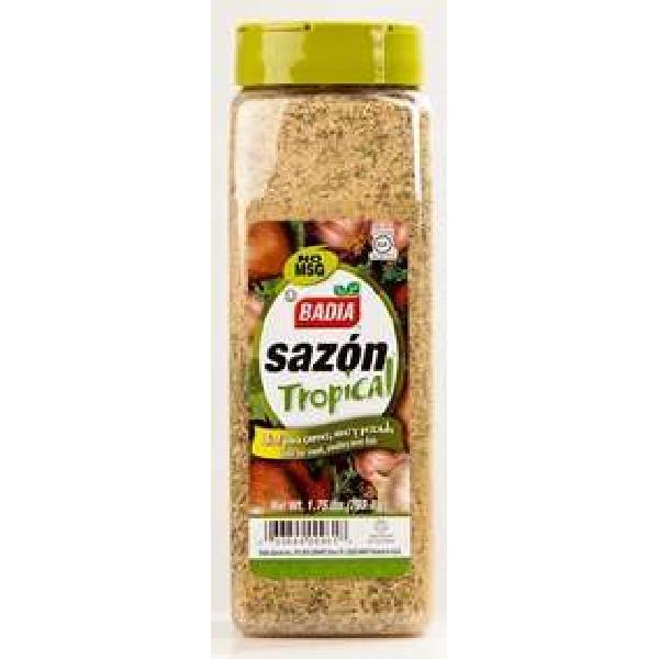 Badia Sazon Tropical Seasoning 1.75 Pound Each - 6 Per Case.