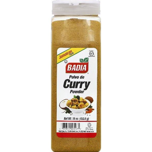 Badia Curry Powder 16 Ounce Size - 6 Per Case.