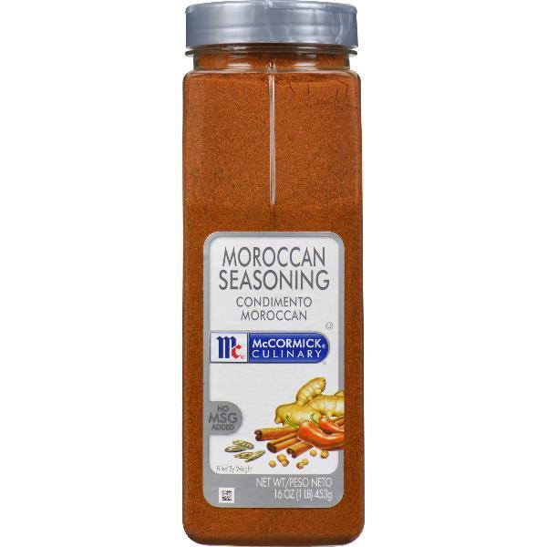 Mccormick Culinary Moroccan Seasoning Blend 16 Ounce Size - 6 Per Case.