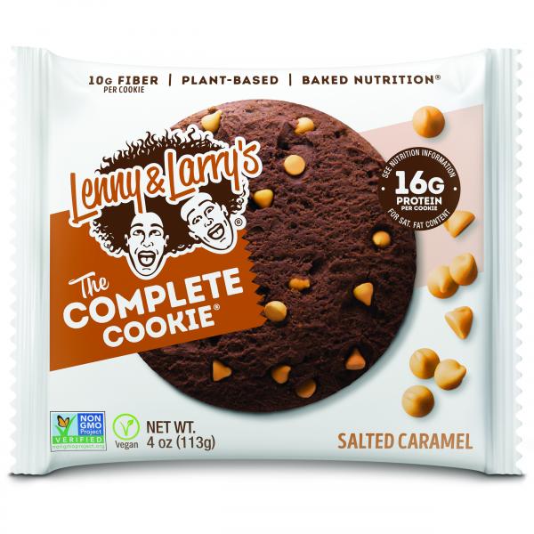 Lenny & Larry's Complete Cookie Salted Caramel Complete Cookie 4 Ounce Size - 72 Per Case.