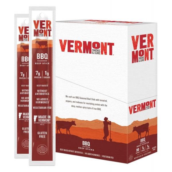 Vermont Smoke And Cure BBQ Beef 1 Ounce Size - 48 Per Case.