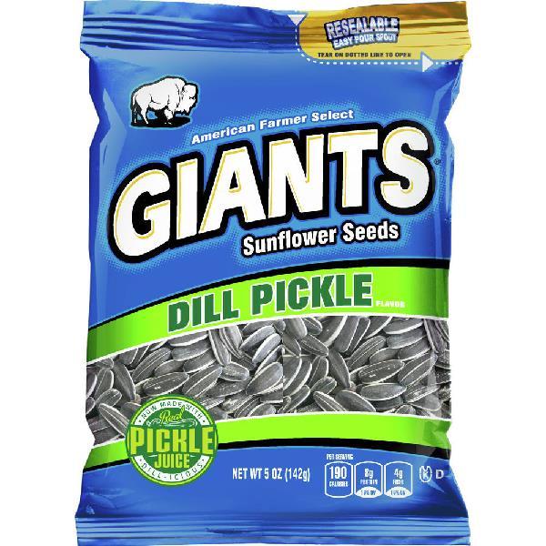Giant Snack Inc Giants Dill Seeds 5 Ounce Size - 12 Per Case.