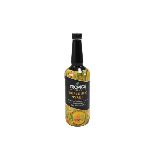Rtu Triple Sec Syrup 1 Liter - 12 Per Case.