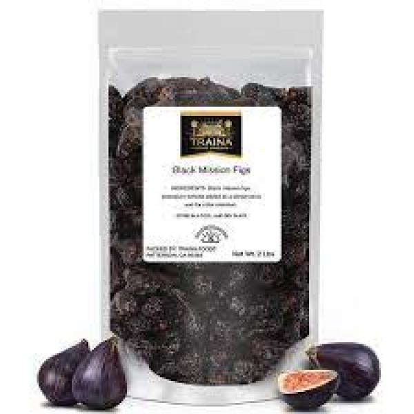 Traina California Black Mission Figs 5 Pound Each - 1 Per Case.