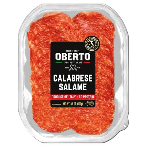 Oberto Calabrese Salame 3.5 Ounce Size - 10 Per Case.