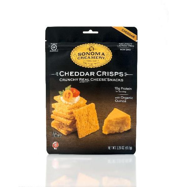 Cheddar Crisps 2.25 Ounce Size - 6 Per Case.