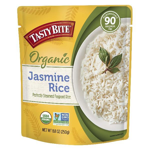 Tasty Bite Jasmine Rice 8.8 Ounce Size - 12 Per Case.