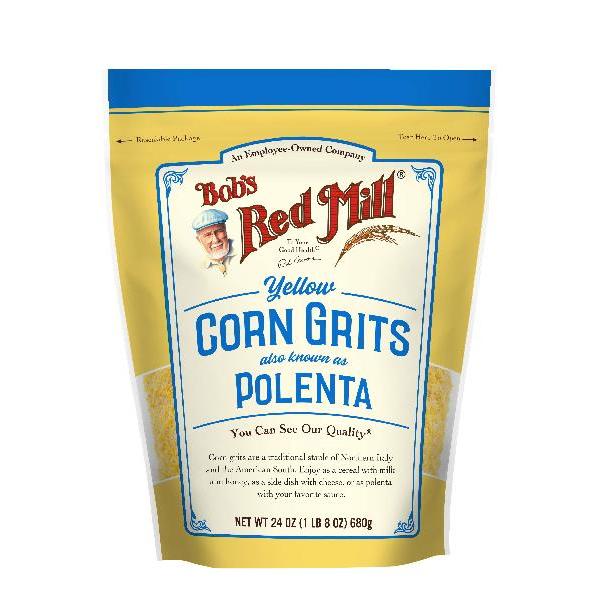 Bob's Red Mill Natural Foods Inc Corn Grits, 24 Ounces - 4 Per Case