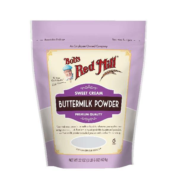 Bob's Red Mill Sweet Cream Buttermilk Powder 22 Ounce Size - 4 Per Case.