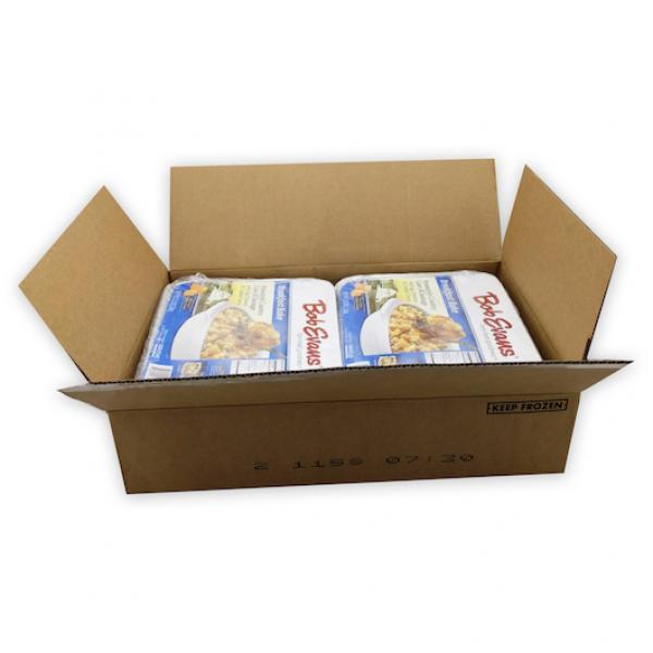 Bob Evans Frozen Homestyle Breakfast Bake With Country Gravy Sausage Eggs Potatoes And 5 Pound Each - 4 Per Case.