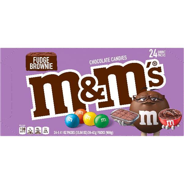 M&m's Fudge Brownie Single 1.41 Ounce Size - 288 Per Case.