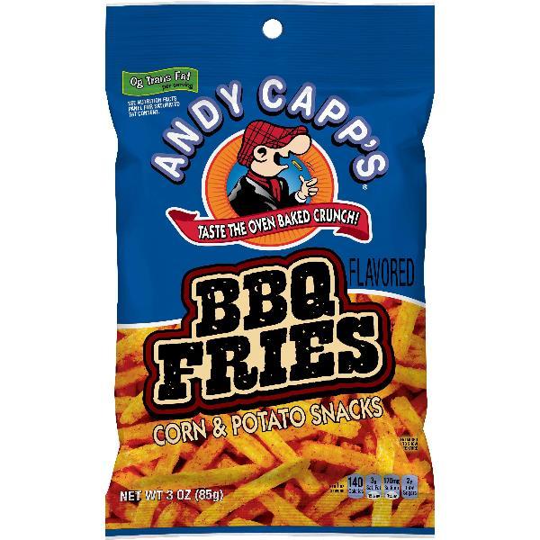 Andy Capp Barbeque 3 Ounce Size - 12 Per Case.