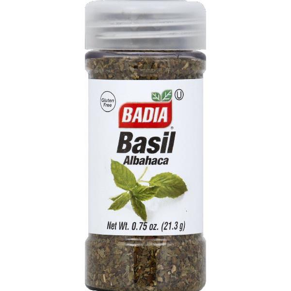 Badia Basil Sweet 0.75 Ounce Size - 8 Per Case.