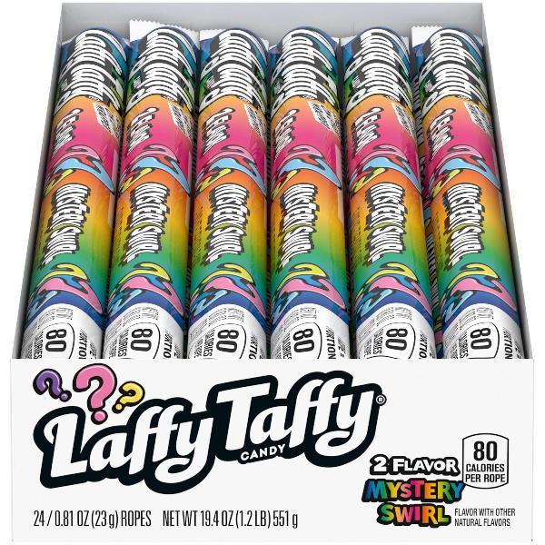 Laffy Taffy Mystery Swirl Package 0.81 Ounce Size - 288 Per Case.