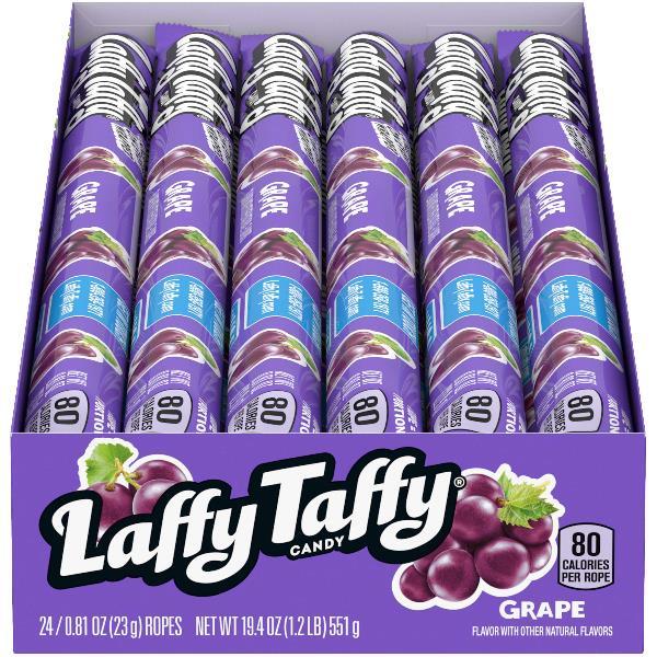 Laffy Taffy Grape Rope Package 0.81 Ounce Size - 288 Per Case.