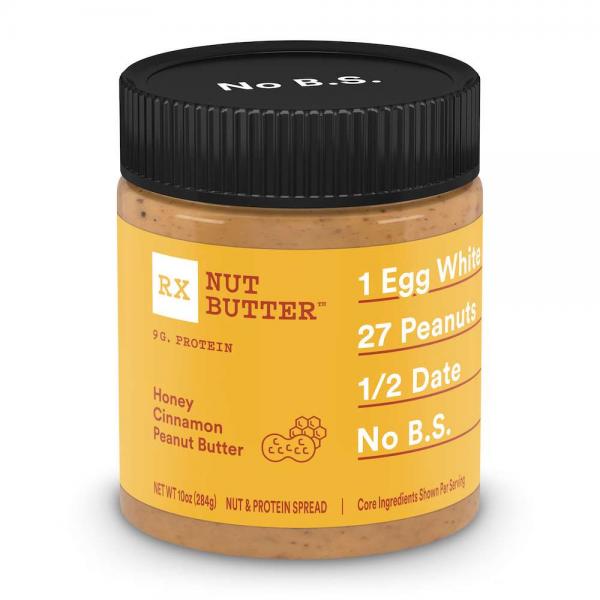 Rx Multi Serve Honey Cinnamon Peanut Butter 10 Ounce Size - 6 Per Case.