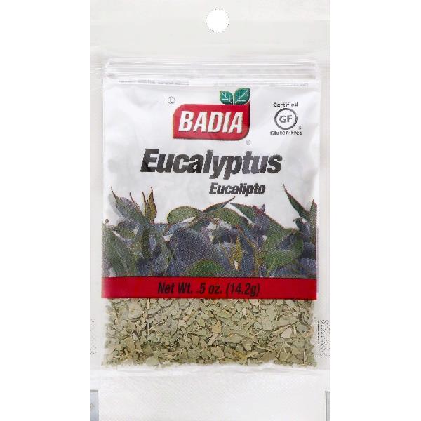 Badia Eucalyptus 0.5 Ounce Size - 48 Per Case.