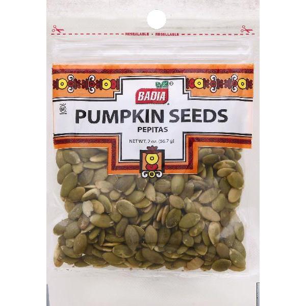 Badia Pepitas Pumpkin Seed 2 Ounce Size - 360 Per Case.