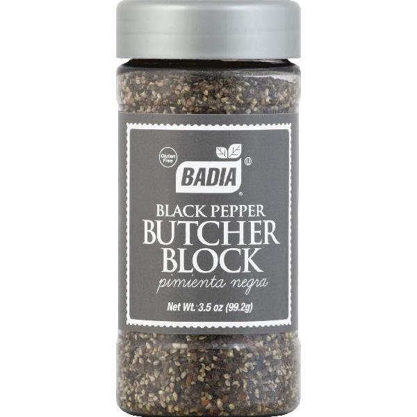 Badia Pepper Butcher Block 3.5 Ounce Size - 6 Per Case.