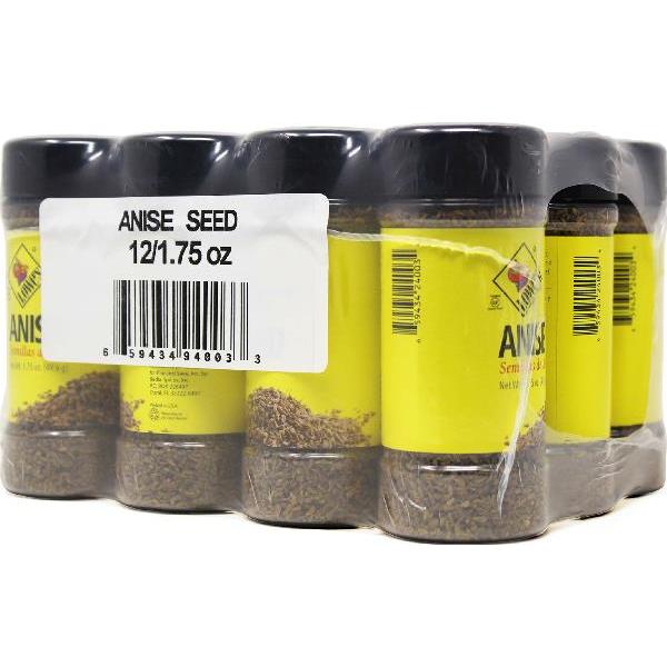 Lowes Anise Seed 1.75 Ounce Size - 12 Per Case.