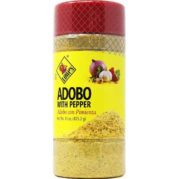 Lowes Adobo With Pepper 15 Ounce Size - 12 Per Case.