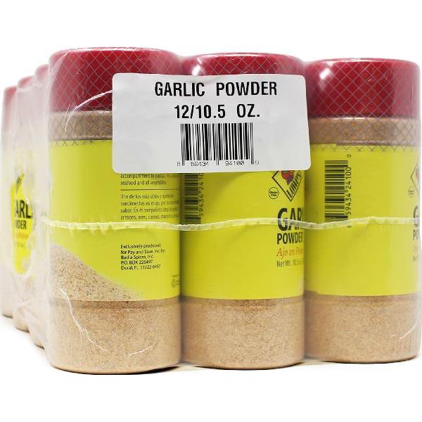 Lowes Garlic Powder 10.5 Ounce Size - 12 Per Case.