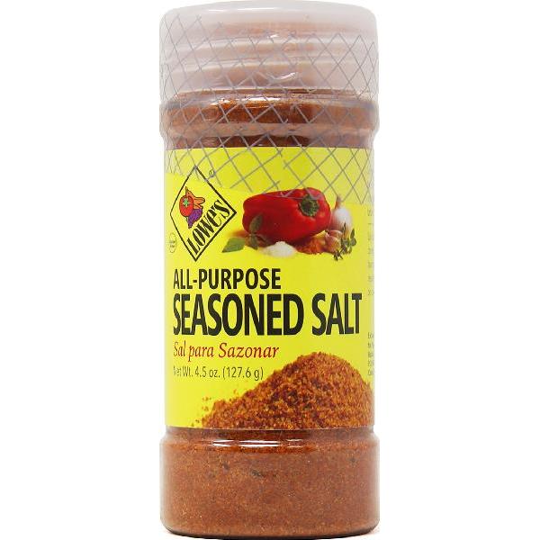 Lowes Seasoned Salt 4.5 Ounce Size - 12 Per Case.