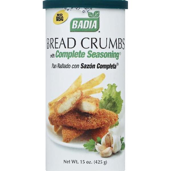 Badia Bread Crumbs With Complete Seasoning 15 Ounce Size - 12 Per Case.