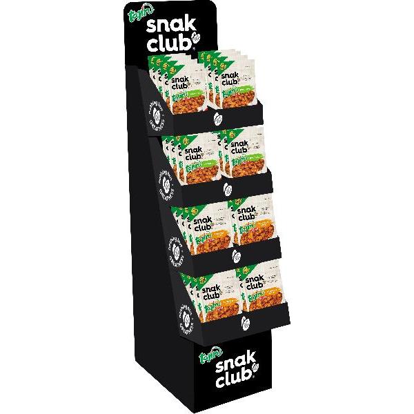 Snak Club Shipper Resealable Tajin Duo 1 Count Packs - 48 Per Case.