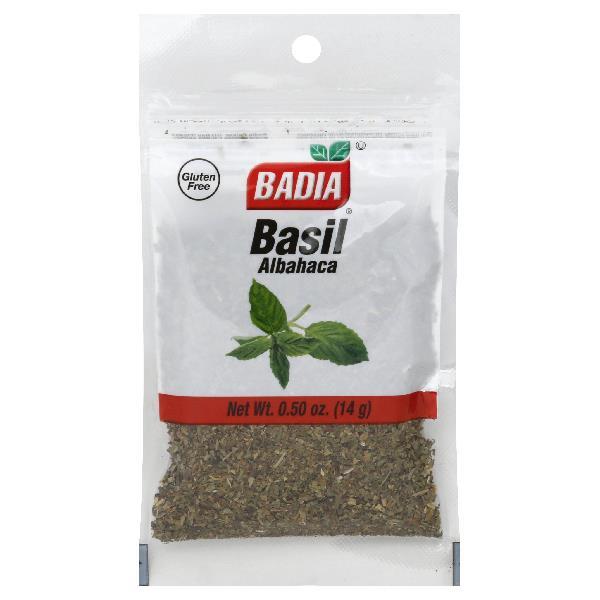 Badia Basil 0.5 Ounce Size - 576 Per Case.