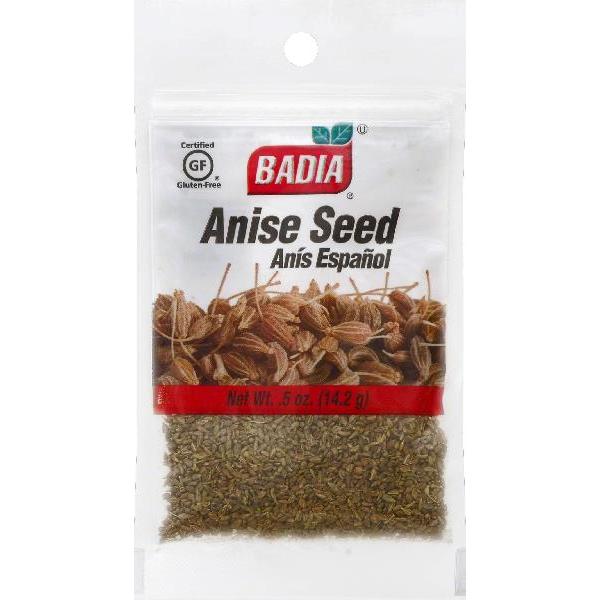Badia Anise Seed 0.5 Ounce Size - 576 Per Case.
