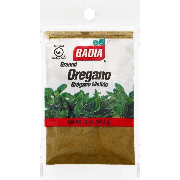 Badia Oregano Ground 0.5 Ounce Size - 576 Per Case.