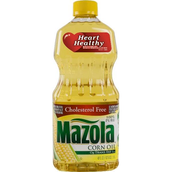 Mazola Corn Oil 40 Fluid Ounce - 12 Per Case.