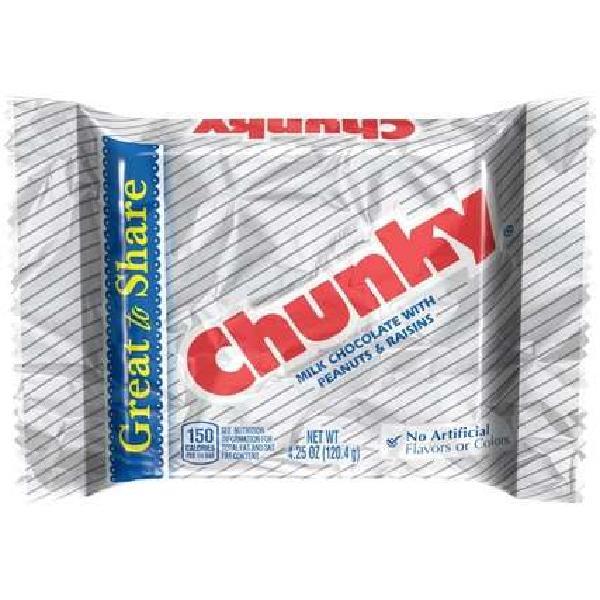 Chunky Giant Milk Chocolate Candy Bar Bulk Individually Wrapped Ferrero Candy Ounce 4.25 Ounce Size - 24 Per Case.